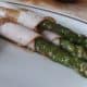 Gli asparagi in abbraccio di pollo e aceto balsamico di Modena Giusti