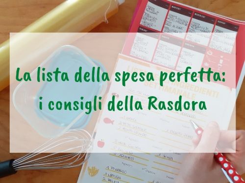 come fare la lista della spesa perfetta