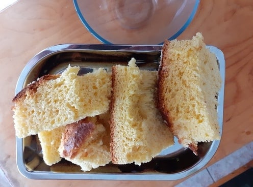 torta con colomba avanzata