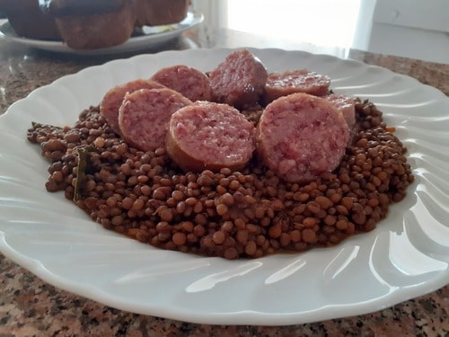 lenticchie e cotechino