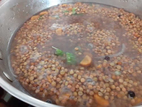 lenticchie in umido